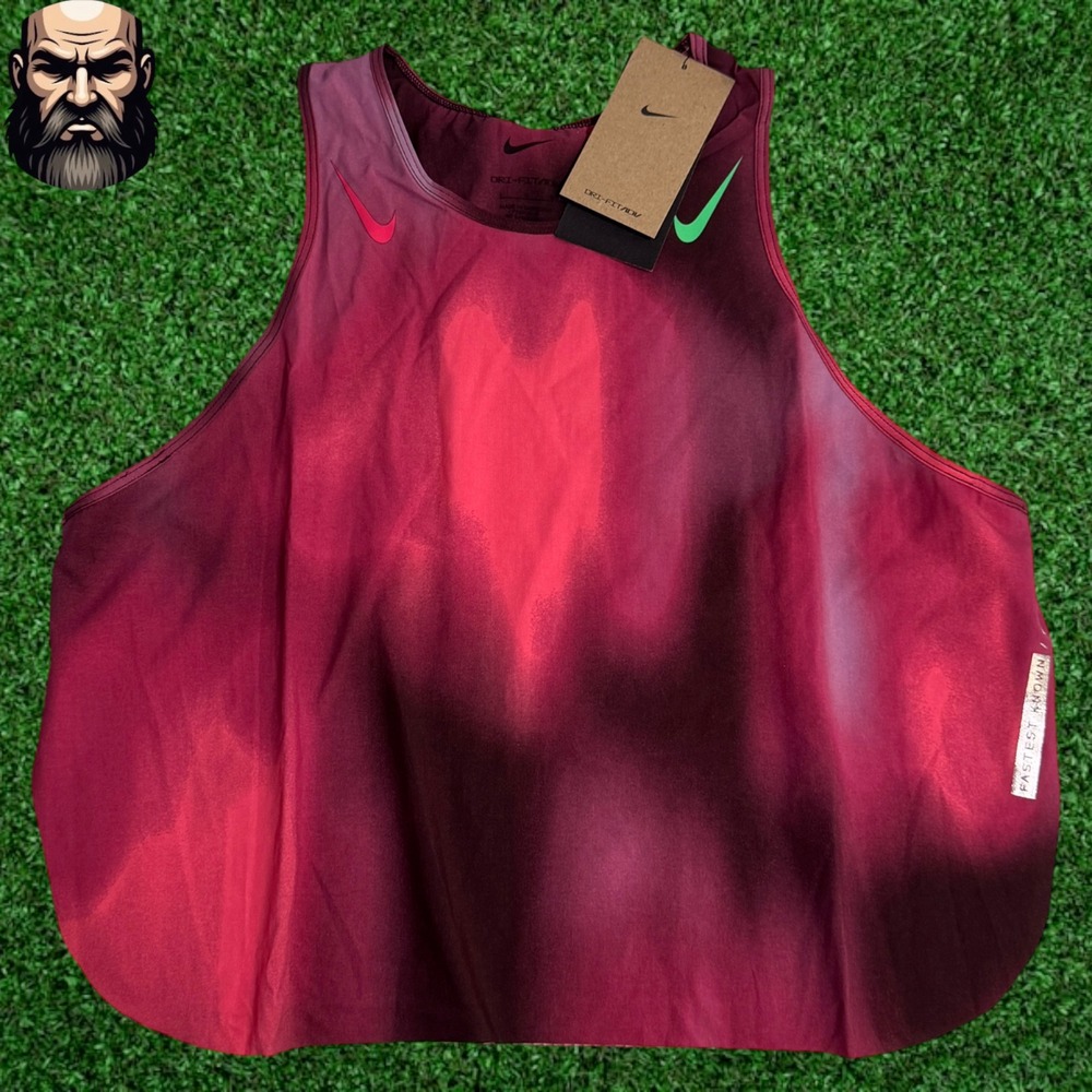 Nike AeroSwift Dri-FIT ADV Racing Cropped Tank Top IF1627-532 Women's Size L